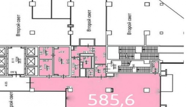 Офис 585.6м2, Головинское шоссе, 5