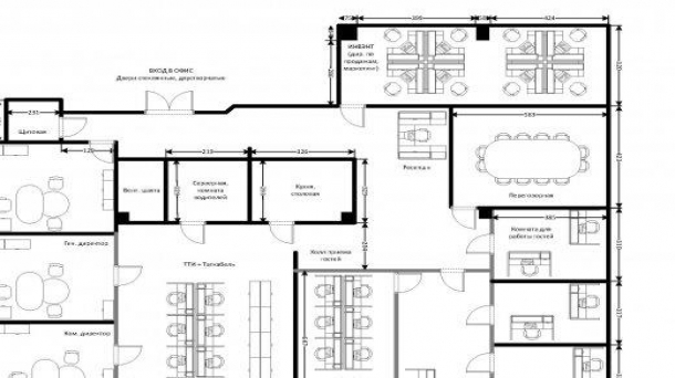 Сдаю офисное помещение 409м2, метро Маяковская, 995097руб.