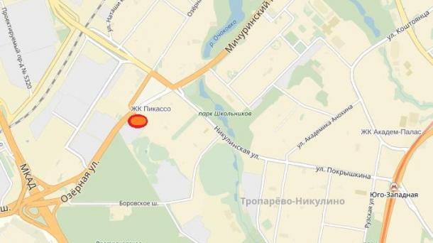 Гараж 18 м2, метро Очаково