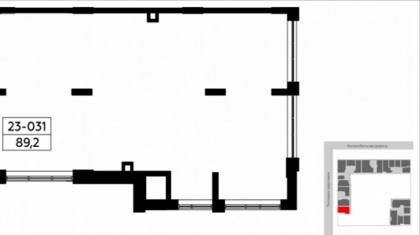 Торговая площадь (89.2 м²)