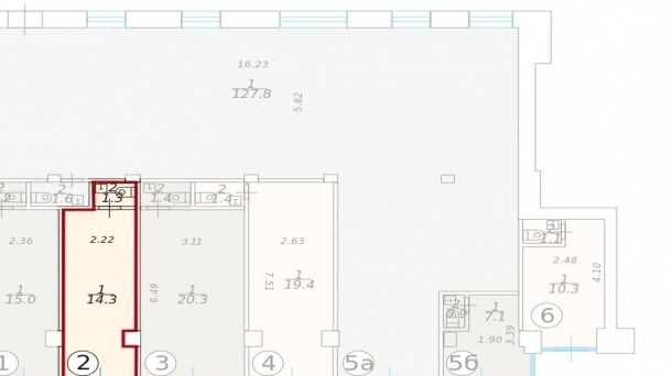 Торговая площадь (15.6 м²)