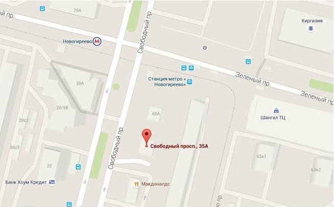 хоум кредит банк адреса в москве на карте метро москвы